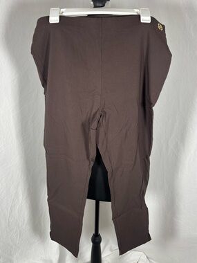 Michael Kors Chocolate Brown Ankle Pants